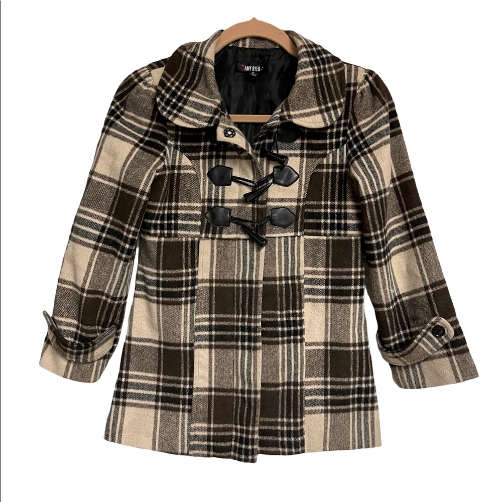 Amy Beyer Flannel Jacket Medium